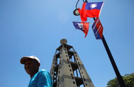 Taiwan's President Tsai Ing-wen visits Haiti