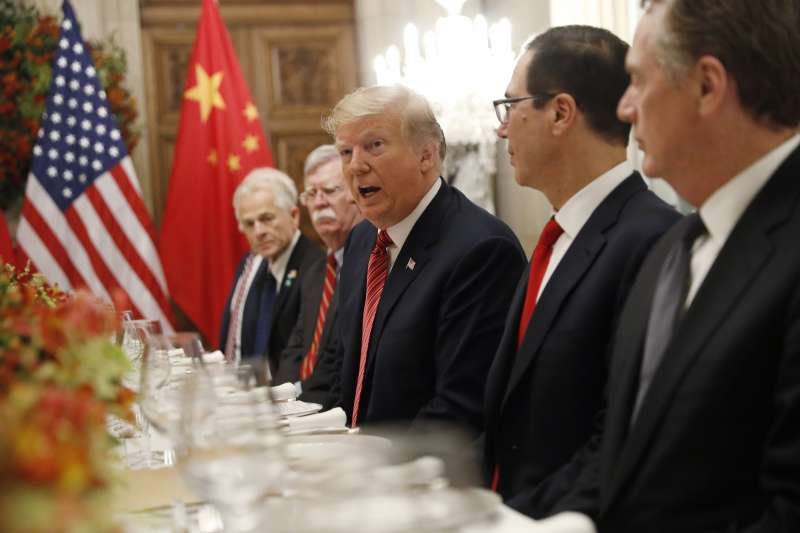 中美貿易戰：美國總統川普與中國國家主席習近平達成暫時協議（AP）