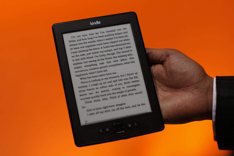 El primer libro electrónico realmente deseable fue el Amazon Paperwhite. Foto: David McNew / Getty Images