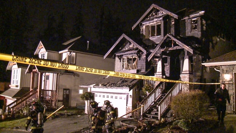 Port Moody firefighters rescue dog from house fire