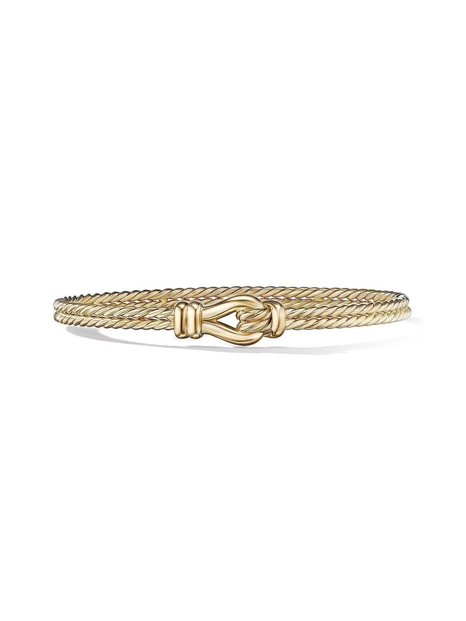 <p><a href="https://go.redirectingat.com?id=74968X1596630&url=https%3A%2F%2Fwww.saksfifthavenue.com%2Fproduct%2Fdavid-yurman-thoroughbred-loop-bracelet-in-18k-yellow-gold-0400019097957.html&sref=https%3A%2F%2Fwww.elle.com%2Ffashion%2Ftrend-reports%2Fa60695984%2Fsummer-2024-jewelry-trends%2F" rel="nofollow noopener" target="_blank" data-ylk="slk:Shop Now;elm:context_link;itc:0;sec:content-canvas" class="link ">Shop Now</a></p><p>Women's Thoroughbred Loop Bracelet In 18K Yellow Gold - Gold - Size Medium</p><p>saksfifthavenue.com</p><p>$3950.00</p>