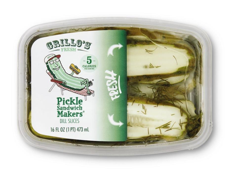 Grillo's pickle sandwich makers from aldi