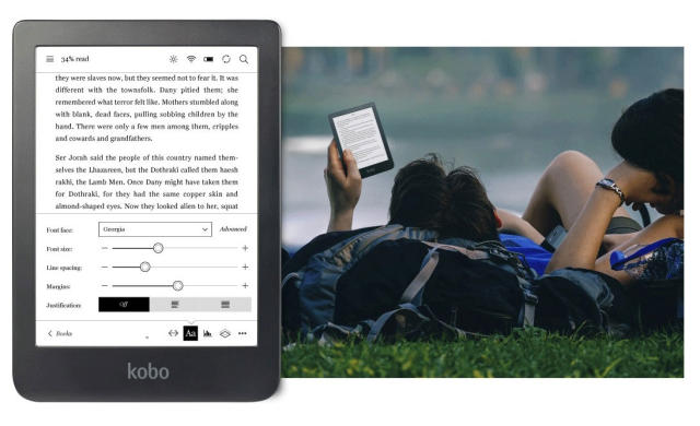 Kobo's new e-reader offers an HD e-ink screen for $130