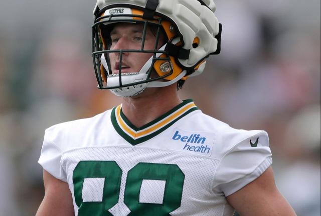 Dallin Leavitt compares Packers rookie TE Luke Musgrave to Travis