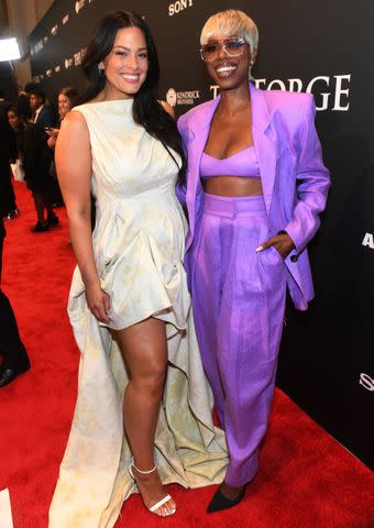 <p>Paras Griffin/Getty</p> Ashley Graham and Yvonne Orji