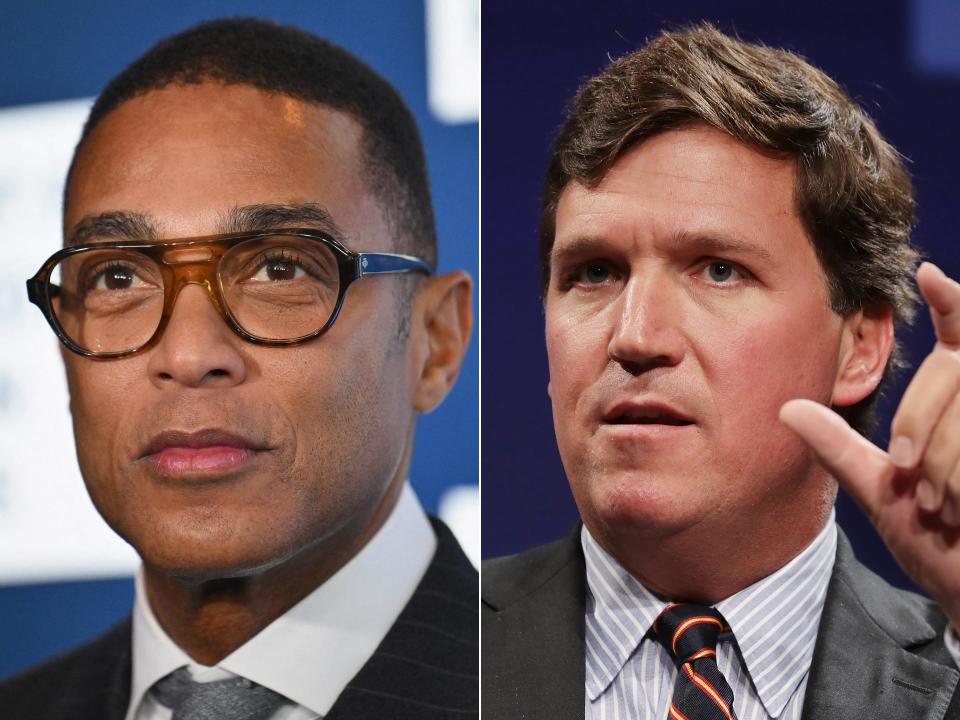 Don Lemon and Tucker Carlson