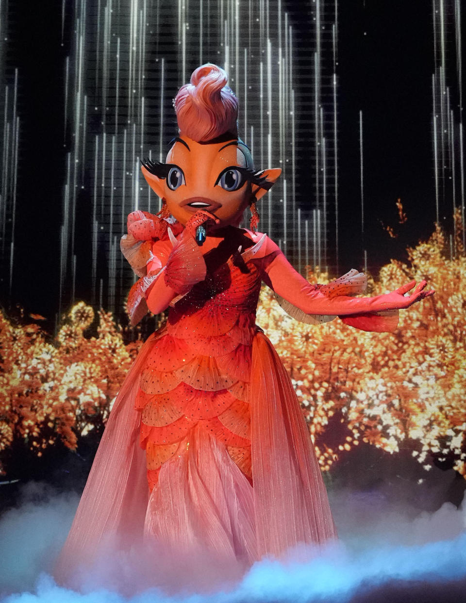 The Masked Singer s Goldfish Breaks Free as the Winner of Season 11