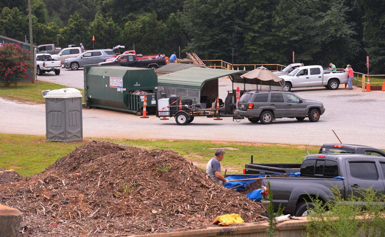 The Spartanburg County Environmental Services Solid Waste Management Facility, located on Little Mountain Road in Wellford, Wednesday, July 20, 2022. 