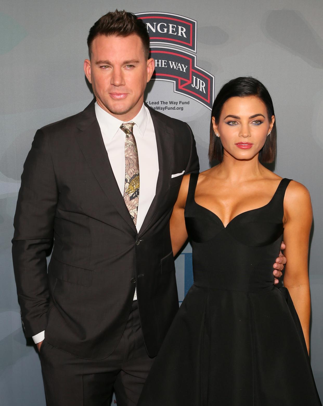 Channing Tatum and Jenna Dewan’s last red carpet together was at the premiere of <i>War Dog: A Soldier’s Best Friend</i> on November 6, 2017. (Photo: JB Lacroix/ WireImage)