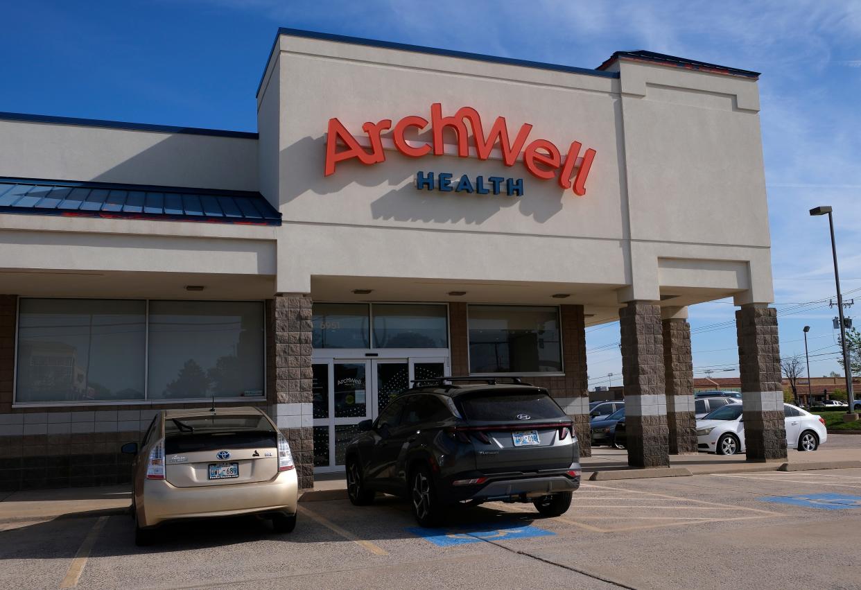 Former CVS Pharmacy location that is now Archwell Health, 6915 SE 15, Midwest City.
