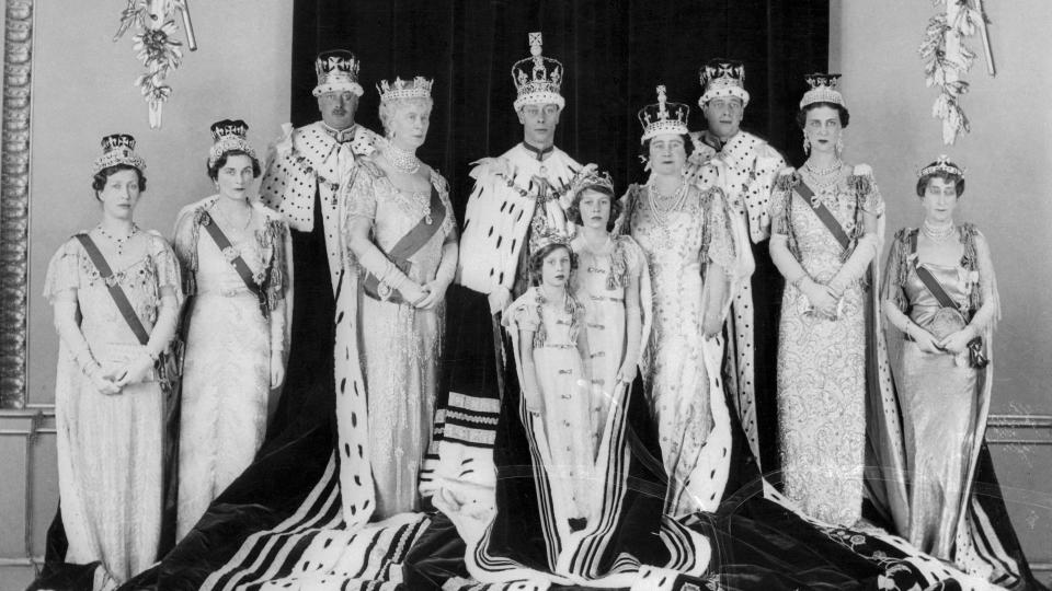 History in the making - the Coronation of King George VI