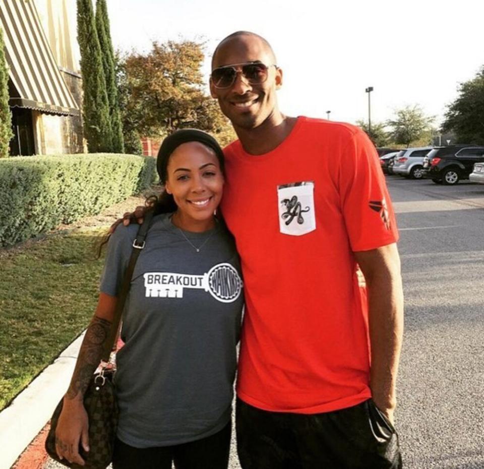 Sydney Leroux and Kobe Bryant | Sydney Leroux Dwyer Instagram