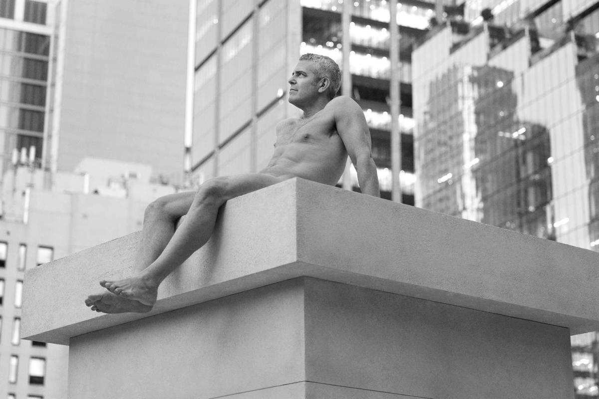 Andy Cohen Bares All In Nude Photo For Skin Cancer Awareness