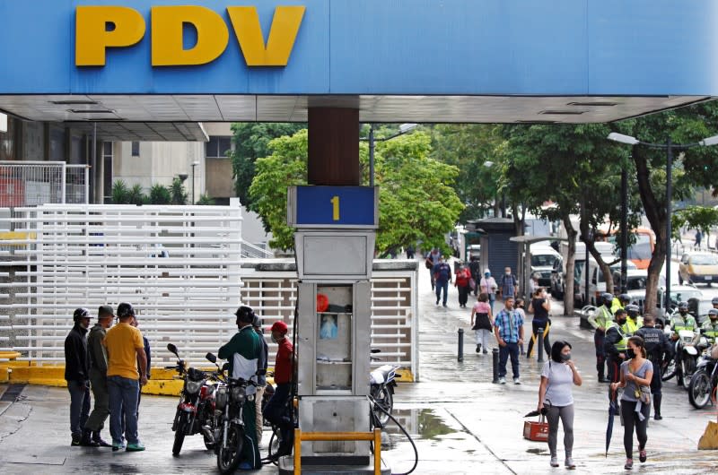 Venezuela's government launches new fuel pricing system, in Caracas