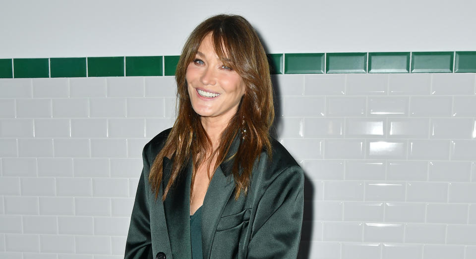 Carla Bruni is mother to a 20-year-old son and 10-year-old daughter. (Getty Images)