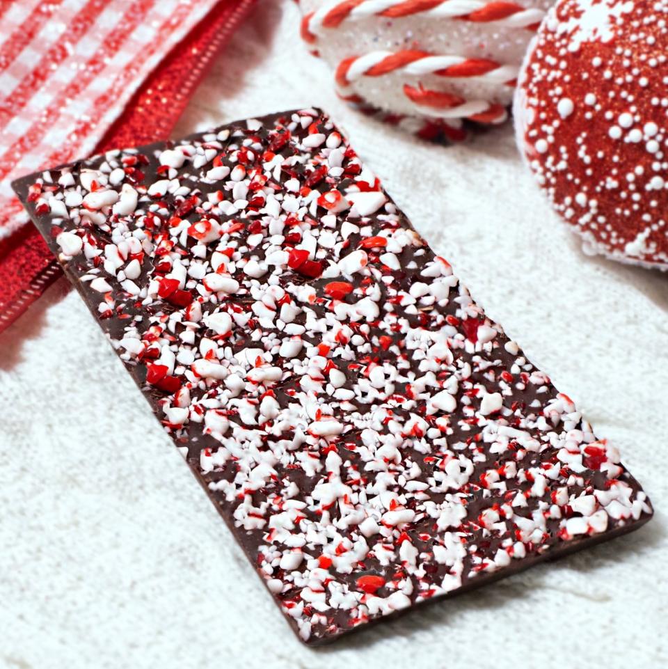 Candy Cane Crumble CBD Chocolate Bar