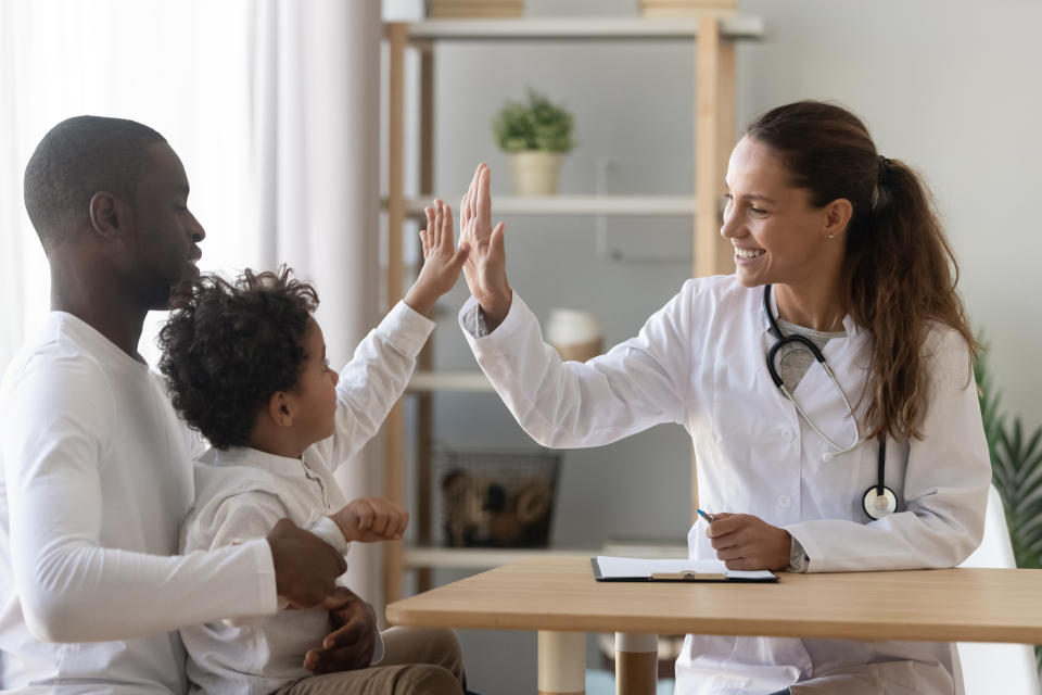 Keeping track of symptoms and triggers and creating a plan with a healthcare professional can help your child feel their best during spring allergy season. (Getty Images)