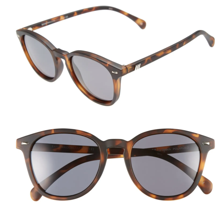 These retro shades feature a cool matte tortoiseshell finish. (Photo: Nordstrom)