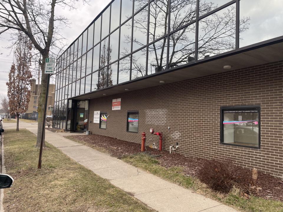 On Feb. 12, the outside of 100 University Avenue is seen. It's the office location for CRC, Community Resource Collaborative.