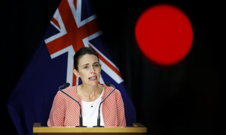 New Zealand prime minister Jacinda Ardern