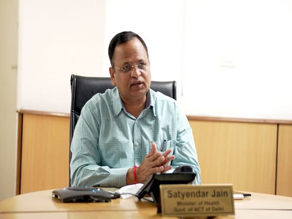 Delhi Health Minister Satyendar Jain (Photo/ANI)