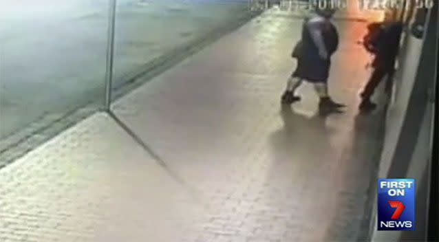 Video at the pub is the last known images of Mr Henderson. Source: 7 News