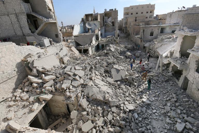 About 220,000 people have been killed in Syria since the conflict began in March 2011