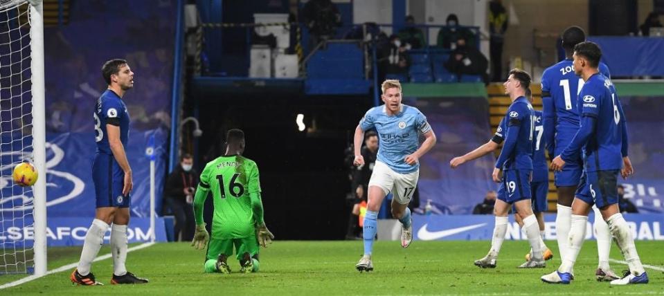 Man City eased past Chelsea at the beginning of 2021POOL/AFP via Getty Images