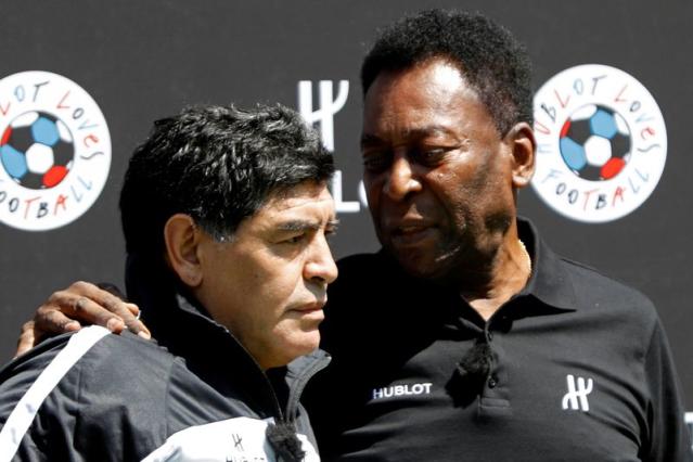 Pele or Maradona? Debate will continue raging over who was greater