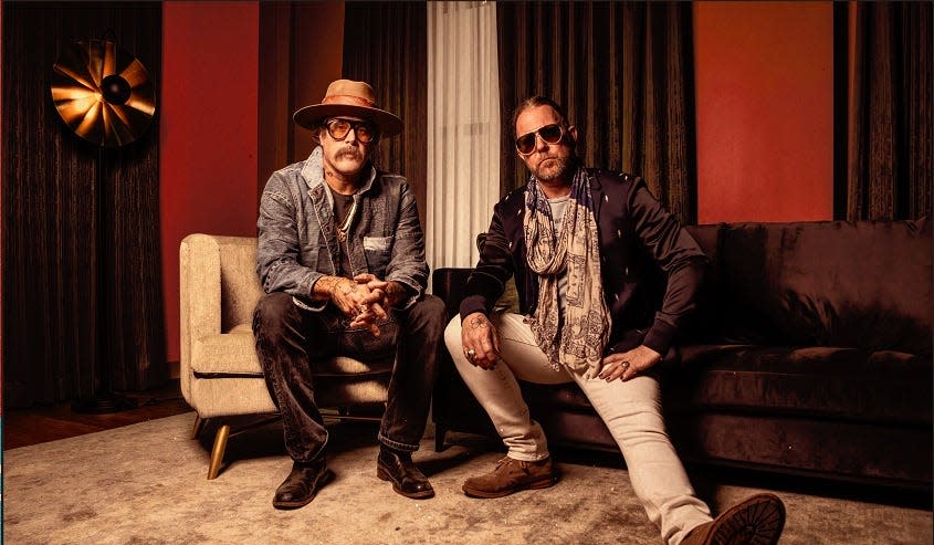 Donavan Frankenreiter and Devon Allman are at the Ponte Vedra Concert Hall on Sunday.