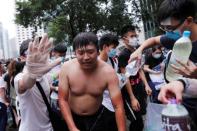 Protest to demand authorities scrap a proposed extradition bill with China, in Hong Kong