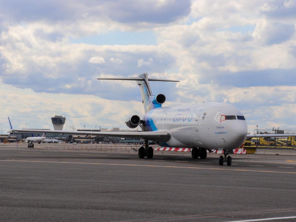 Zero G Experience Boeing 727