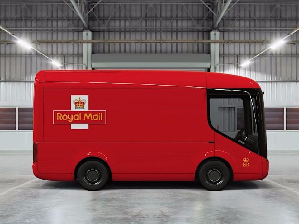 Royal Mail is trialling some super-futuristic-looking electric mail trucks