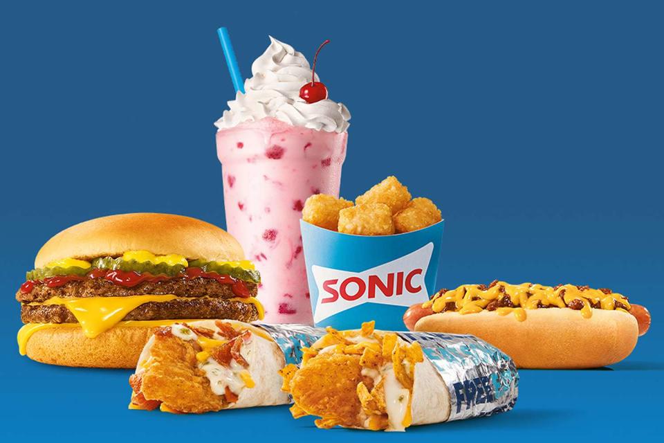 <p>SONIC</p> Sonic $1.99 Menu