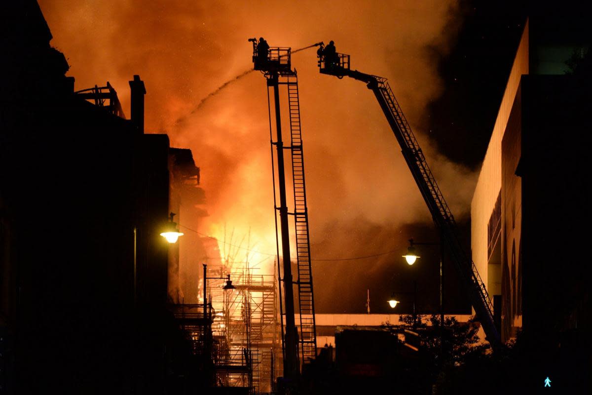 Glasgow School of Art was devastated by to fires in four years