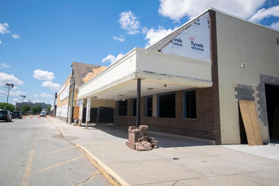 This former Stop & Shop store at 77 Reservoir Ave. in Providence will become a Tesla "hub," with a showroom, service center and parts distribution. It is expected to open early next year.