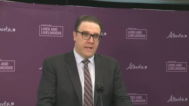 Government house leader Jason Nixon said bills enabling recall legislation and citizen-led referendums would be coming this spring to the Alberta legislature. (CBC News - image credit)