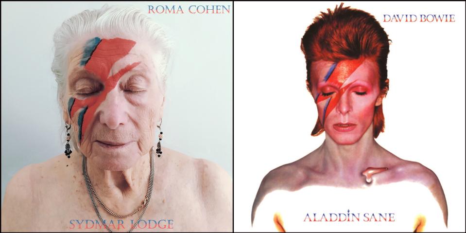 Resident Roma Cohen committed to this Bowie makeover. (Photo: Sydmar Lodge/Robert Speker)