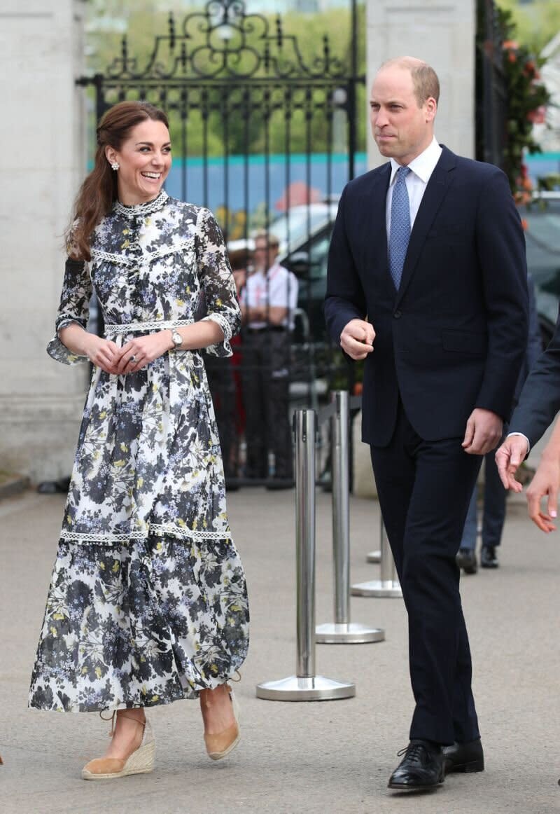 Der Herzog und die Herzogin von Cambridge bei ihrer Ankunft zur RHS Chelsea Flower Show im Royal Hospital Chelsea, London. [Foto: PA]