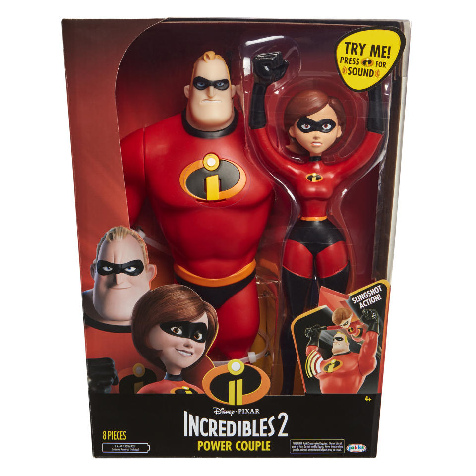 Mr. Incredible and Elastigirl