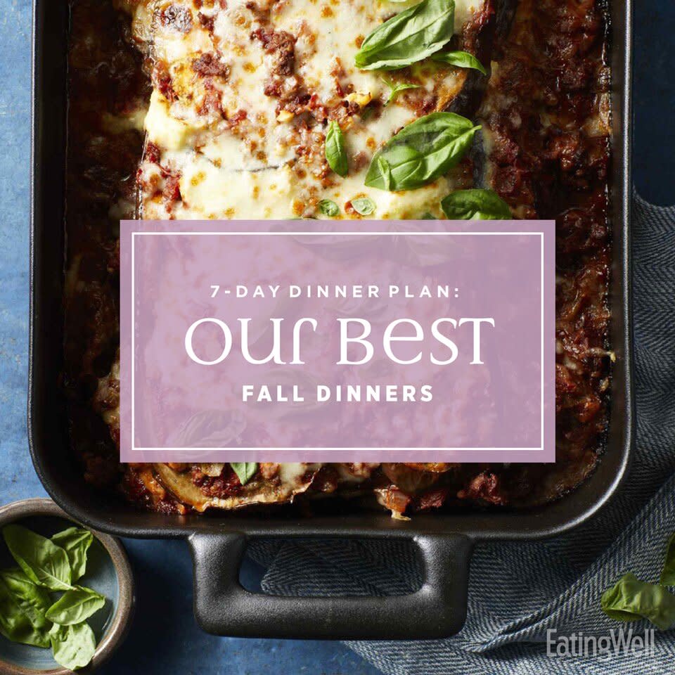 eatingwell magazine our best fall dinners