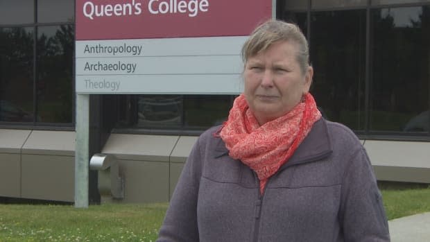 Lisa Rankin, research chair of Indigenous Community Archaeology at Memorial University, is part of the working group offering help and support to Indigenous communities who may want to investigate unmarked graves in Newfoundland and Labrador. (Mike Simms/CBC - image credit)