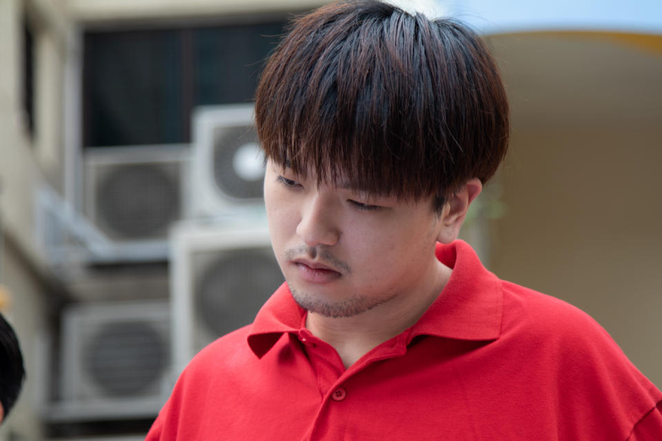 Lee had fled the scene when police arrived but was eventually apprehended and charged for illegal assembly with a deadly weapon. (PHOTO: Dhany Osman / Yahoo News Singapore)