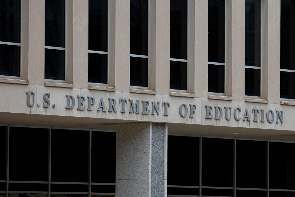 The US Department of Education building building is seen in Washington, DC, on July 22, 2019. (Photo by Alastair Pike / AFP)        (Photo credit should read ALASTAIR PIKE/AFP/Getty Images)