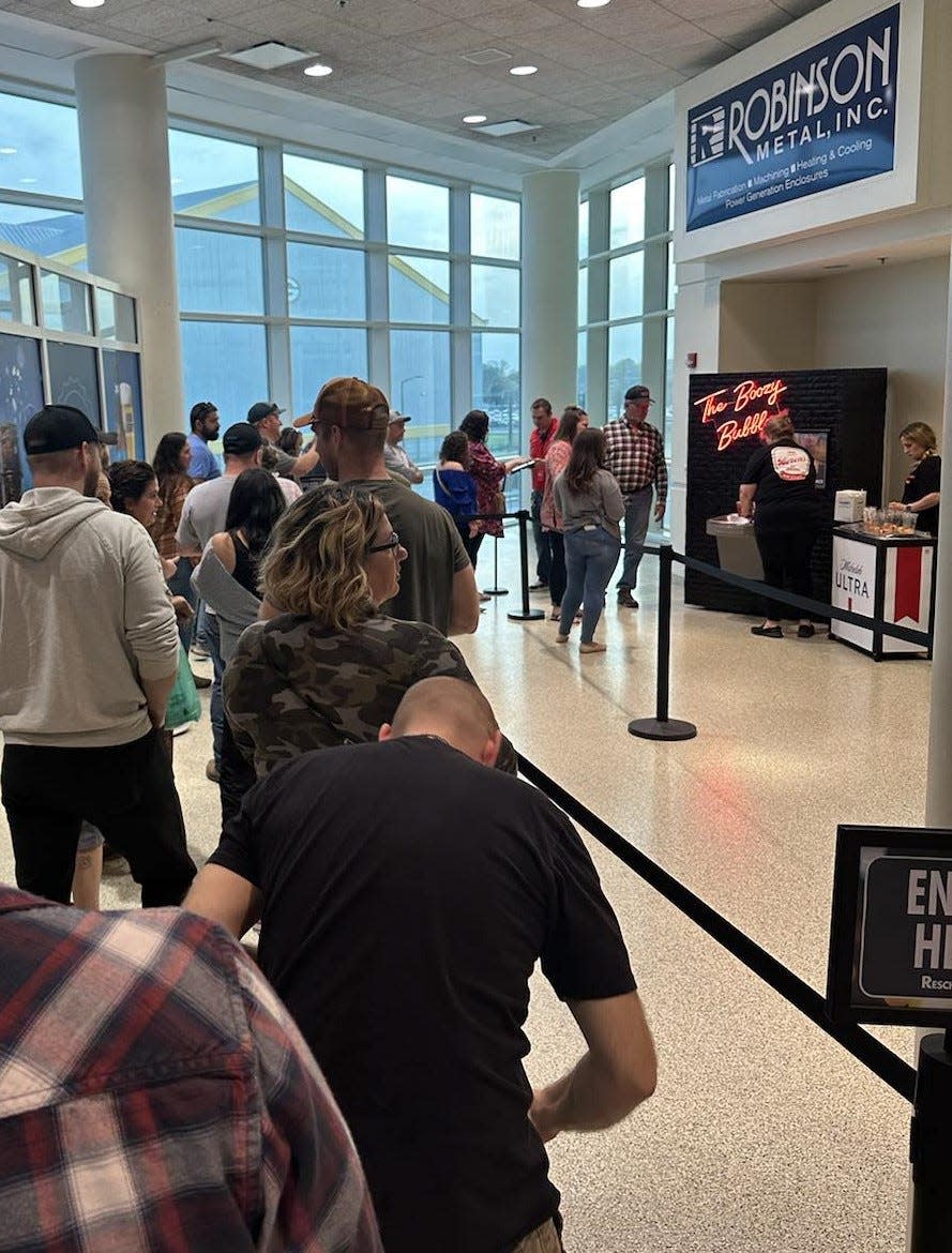 The Boozy Bubbler made its debut at the Resch Center for Charlie Berens' sold-out stop on his Good Old Fashioned Tour on April 27. Fans lined up to get the night's featured drink, a Berens Brandy Old Fashioned, of course.