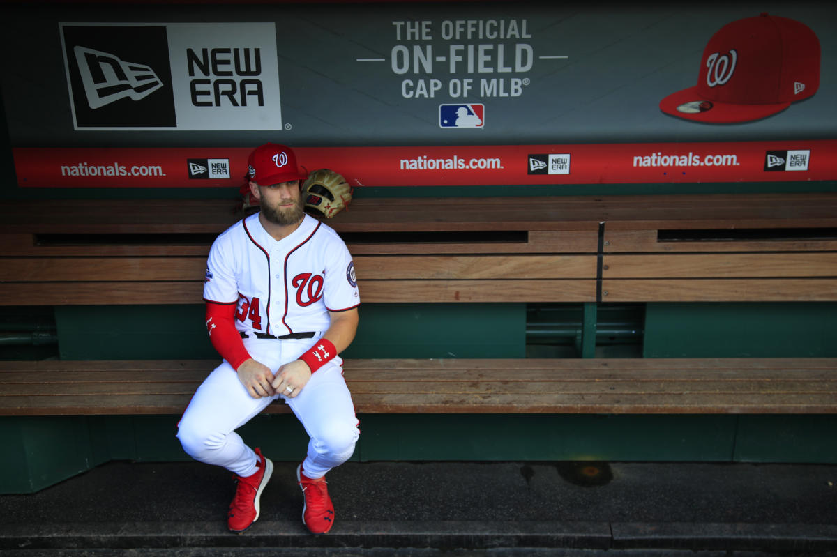 Does Bryce Harper play better against the Washington Nationals? - The Good  Phight