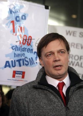 Dr. Andrew Wakefield / Photo by Getty Images