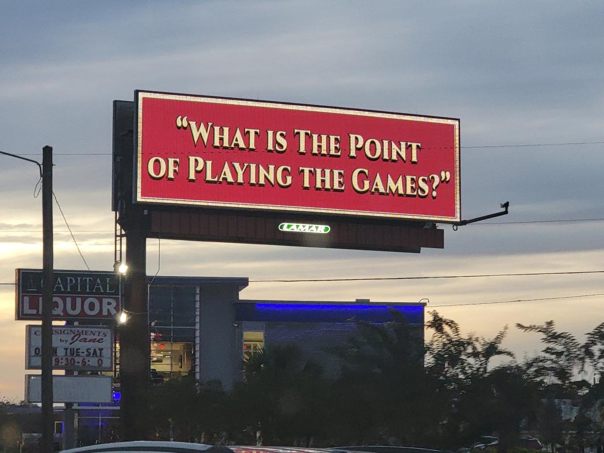 Lamar Advertising billboard along Mahan Drive