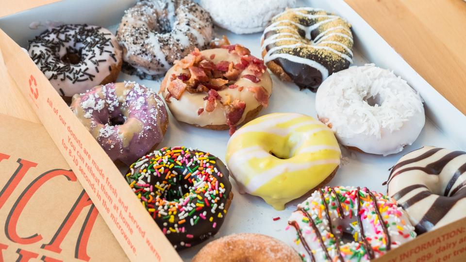 Duck Donuts products are fresh and made-to-order. The popular doughnut franchise is opening a Louisville location in February 2021.