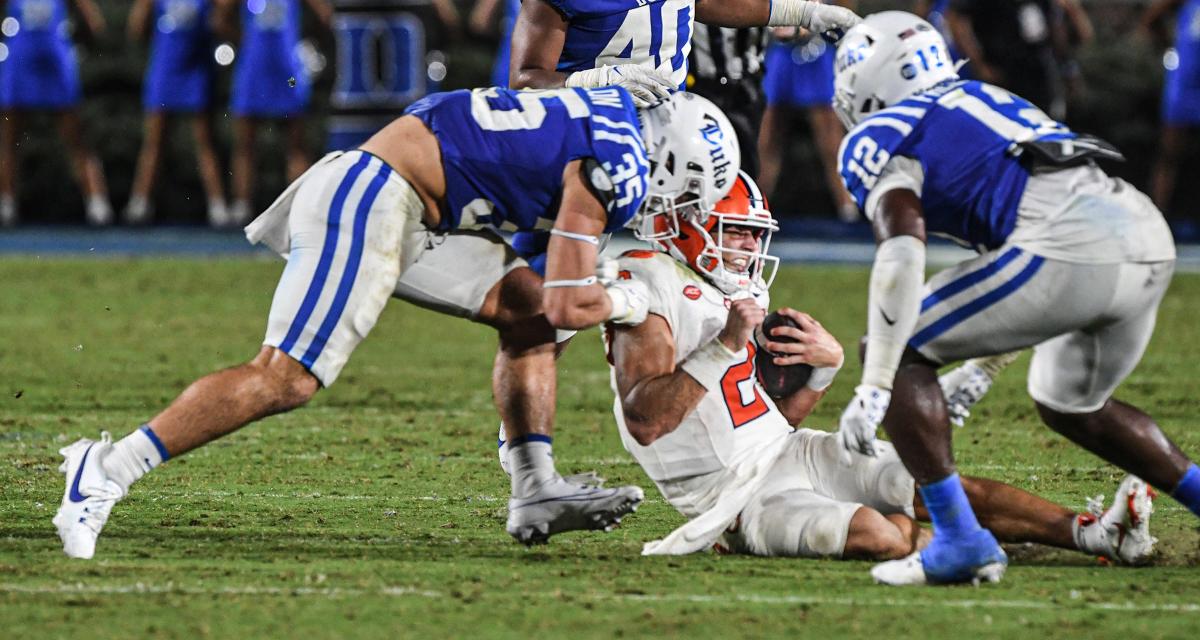 Clemson vs. Duke live stream, TV channel, watch online, prediction, pick,  spread, football game odds 